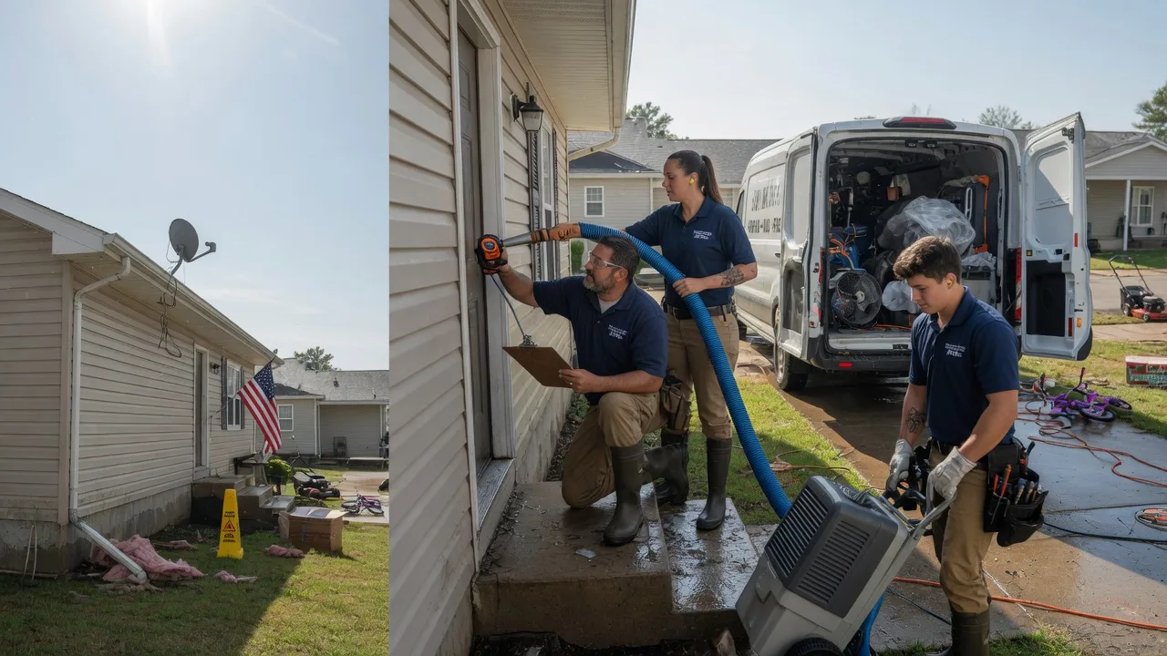 Ceiling Water Damage Restoration in Valles Mines, MO near me